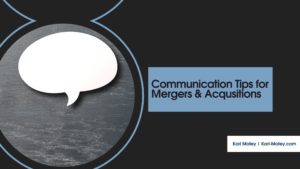 Communication Tips For Mergers & Acqusitions